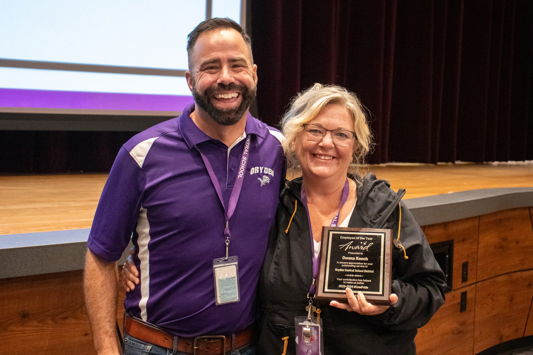 Classroom aide named Dryden school district employee of the year
